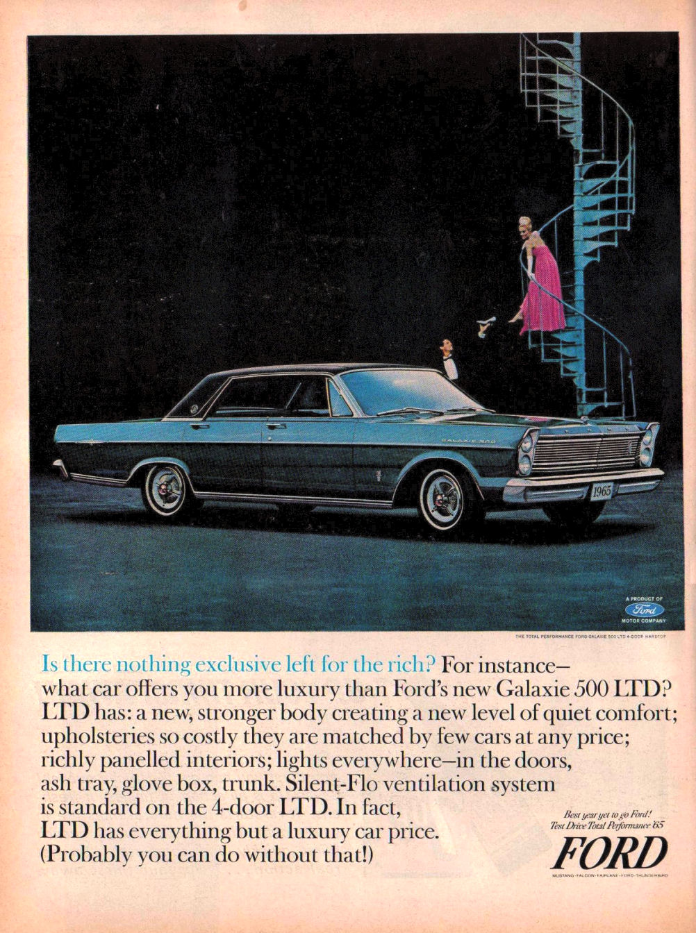 1965 Ford Auto Advertising
